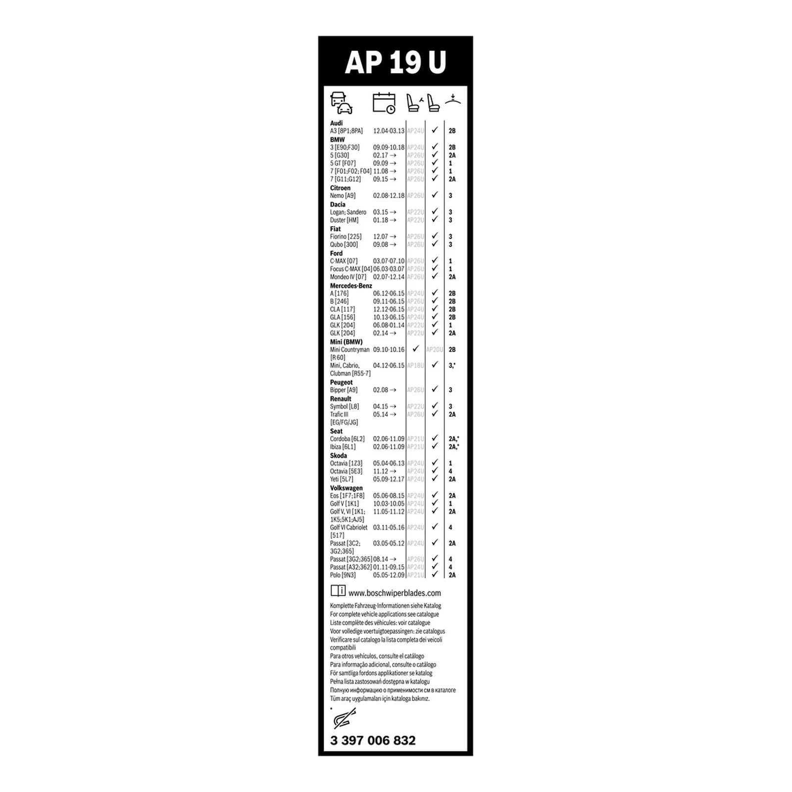 AP19U Bosch Aerotwin Plus - Image 3