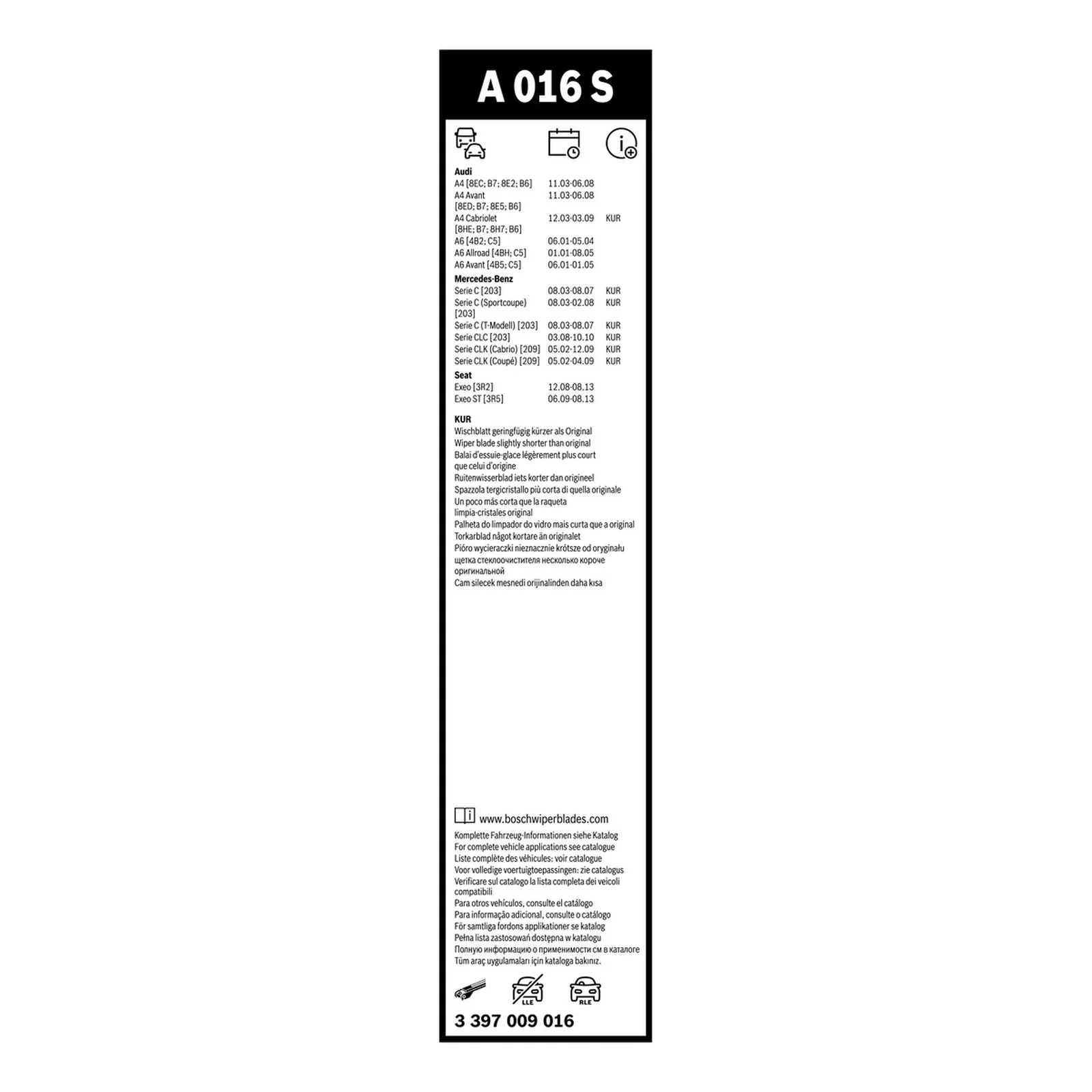 A016S Bosch Aerotwin Twin Pack - Image 3
