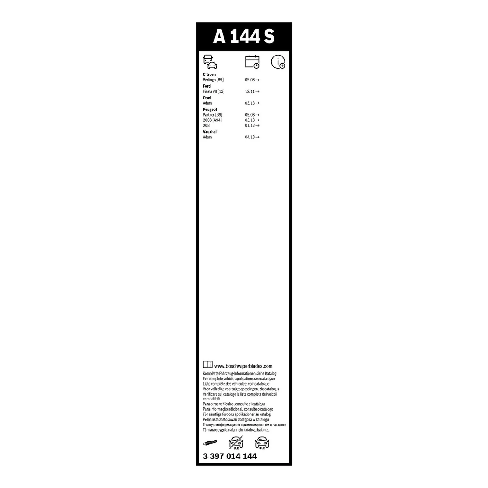 A144S Bosch Aerotwin Twin Pack - Image 3