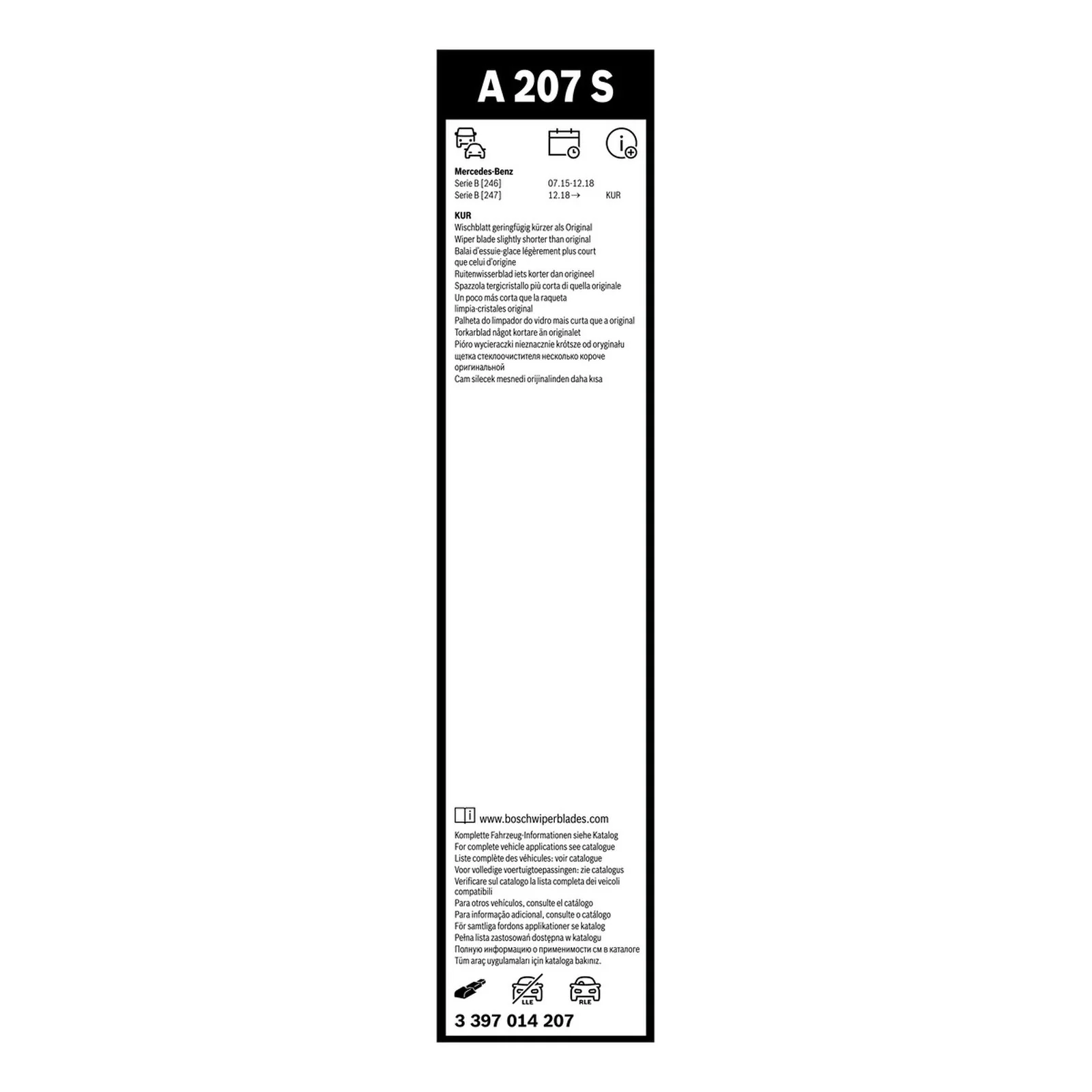 A207S Bosch Aerotwin Twin Pack - Image 3