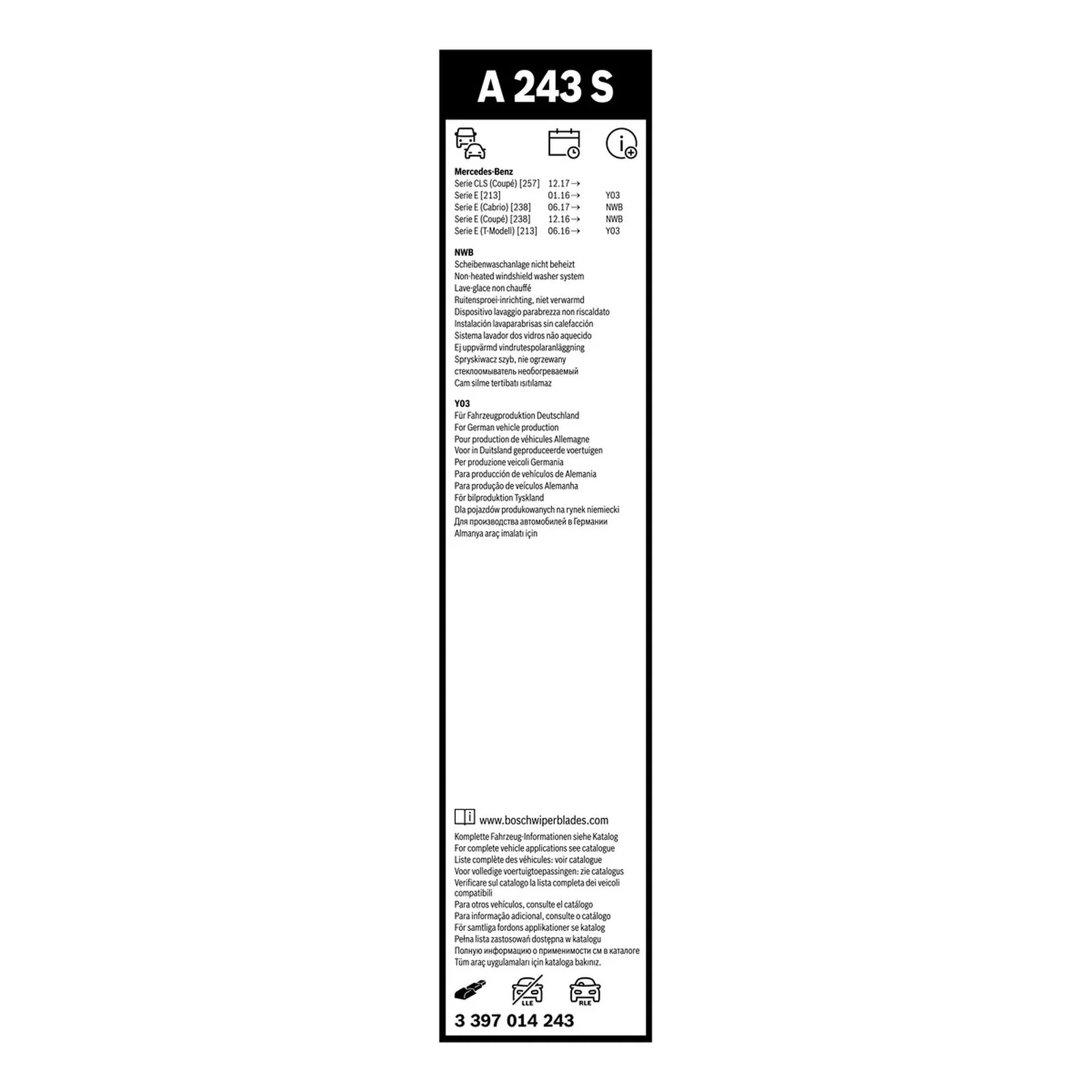 A243S Bosch Aerotwin Twin Pack - Image 3