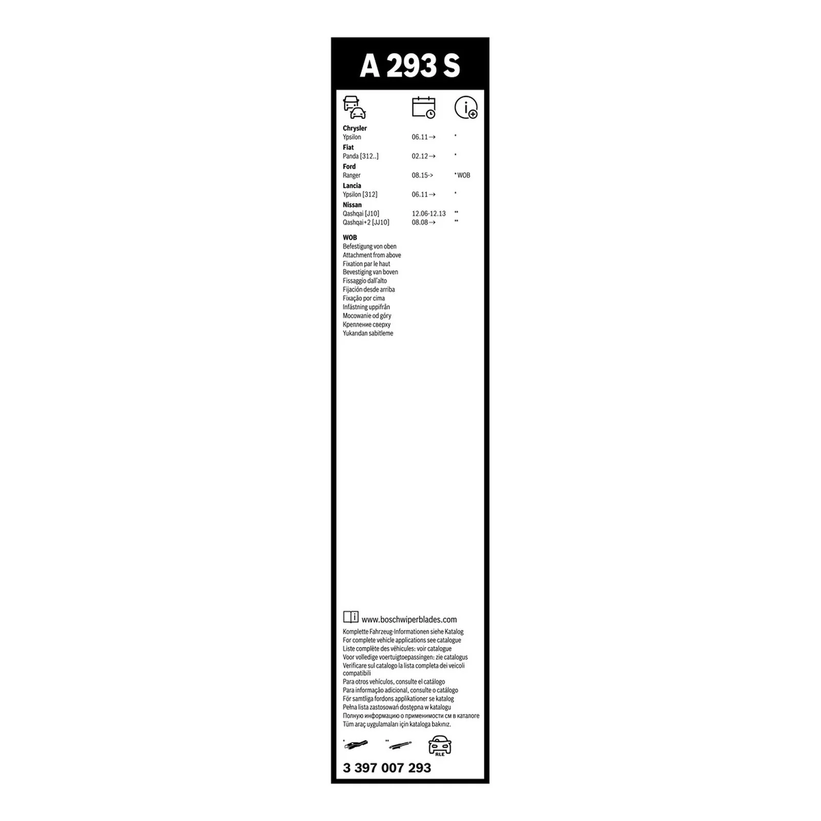 A293S Bosch Aerotwin Twin Pack - Image 3