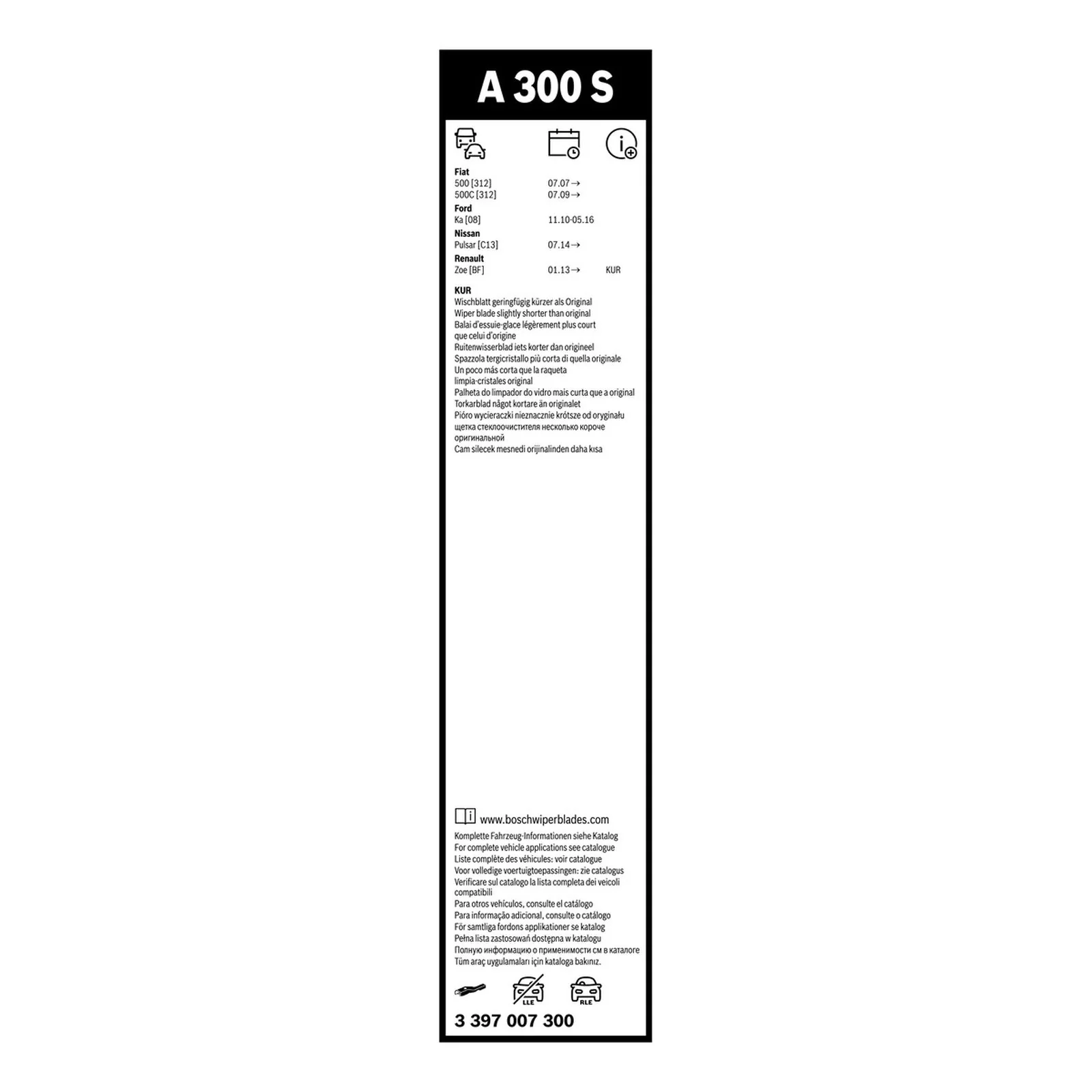 A300S Bosch Aerotwin Twin Pack - Image 3