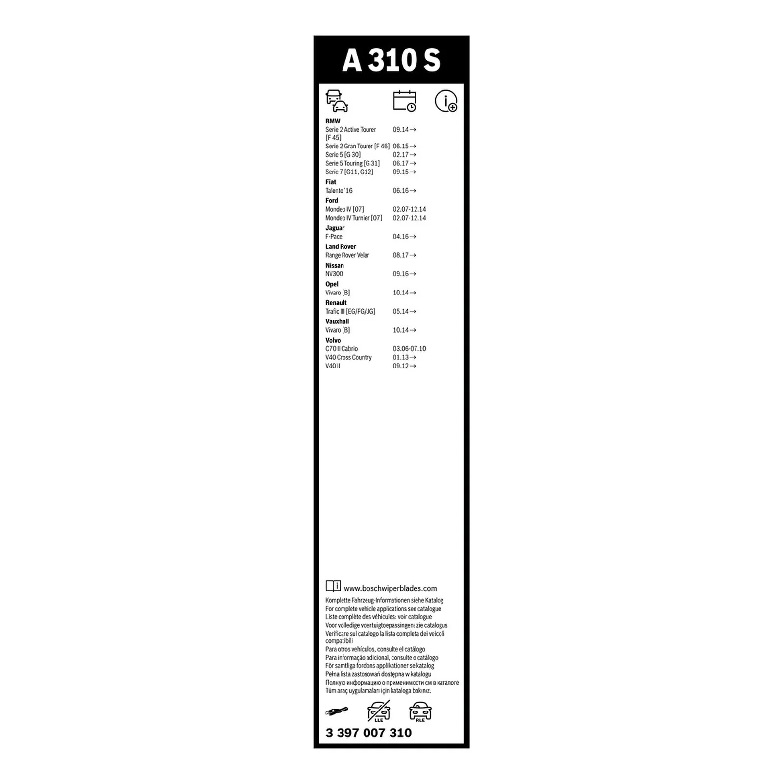 A310S Bosch Aerotwin Twin Pack - Image 3