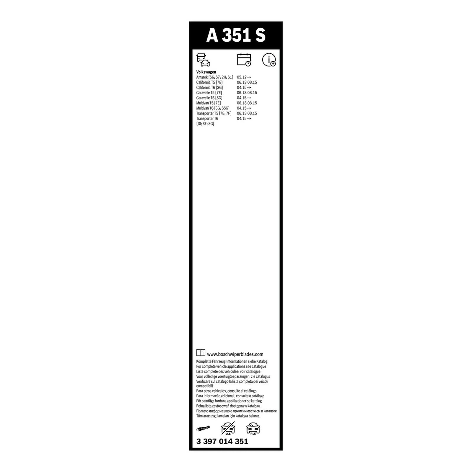 A351S Bosch Aerotwin Twin Pack - Image 3