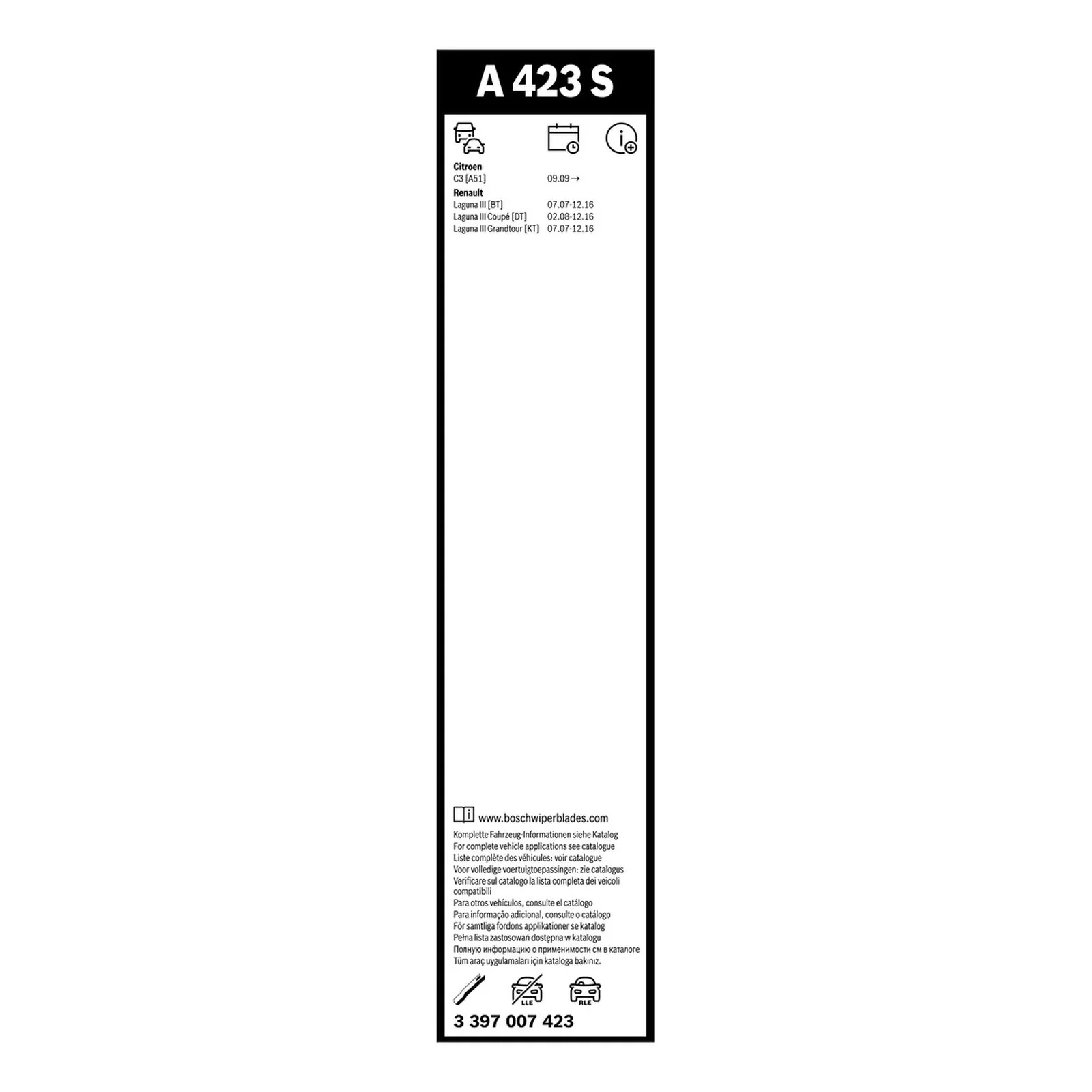 A423S Bosch Aerotwin Twin Pack - Image 3