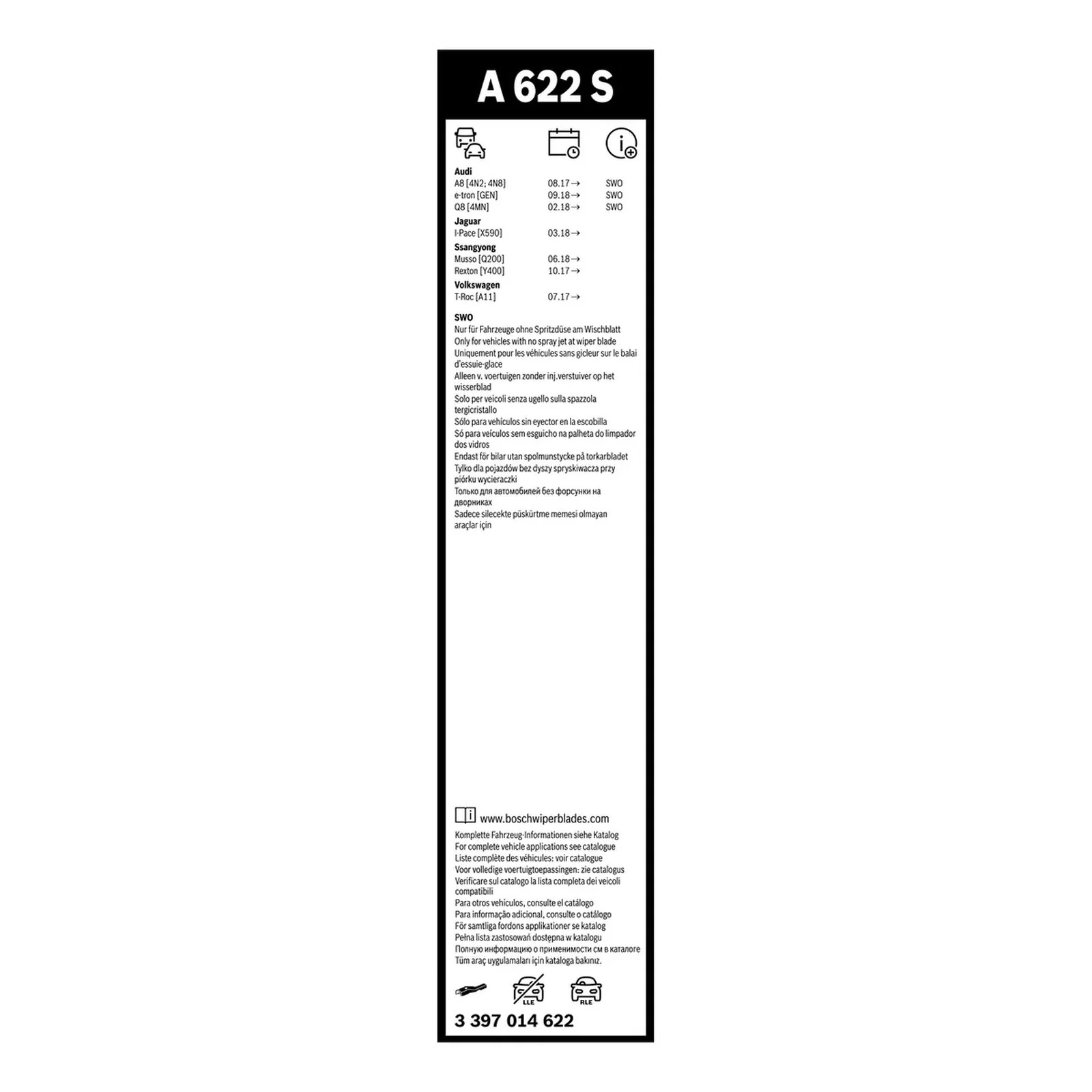 A622S Bosch Aerotwin Twin Pack - Image 3