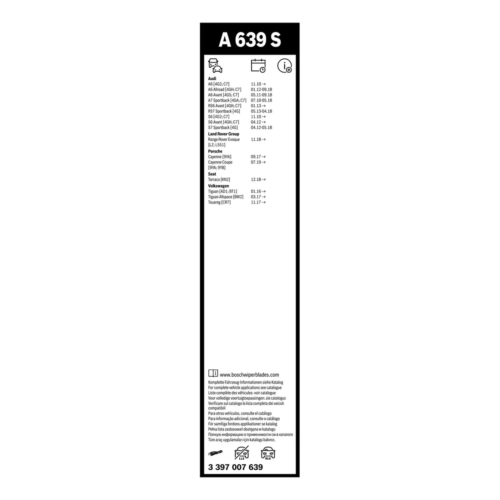 A639S Bosch Aerotwin Twin Pack - Image 3