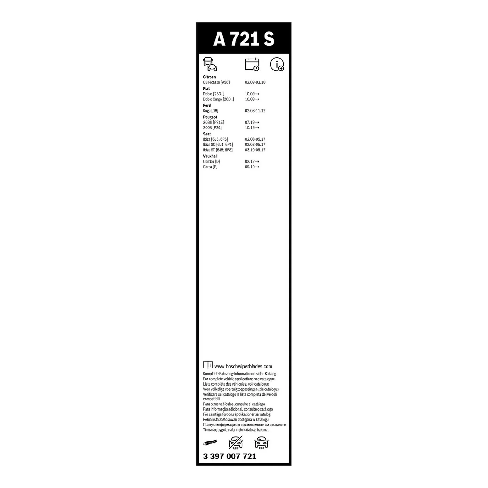 A721S Bosch Aerotwin Twin Pack - Image 3