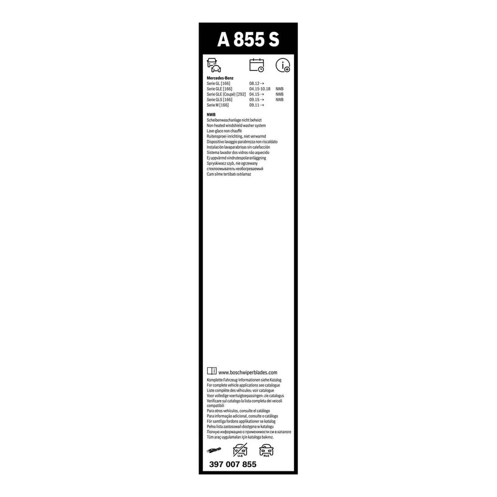 A855S Bosch Aerotwin Twin Pack - Image 3