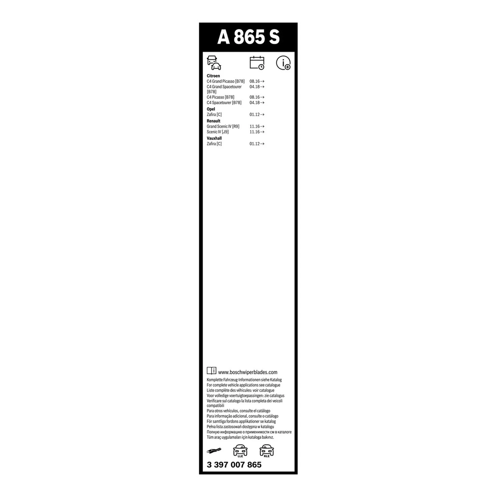 A865S Bosch Aerotwin Twin Pack - Image 3