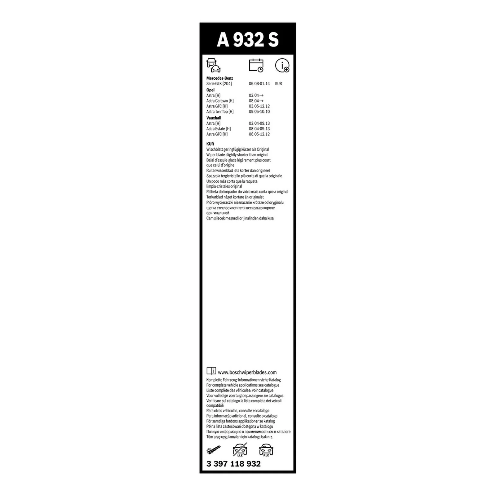 A932S Bosch Aerotwin Twin Pack - Image 3