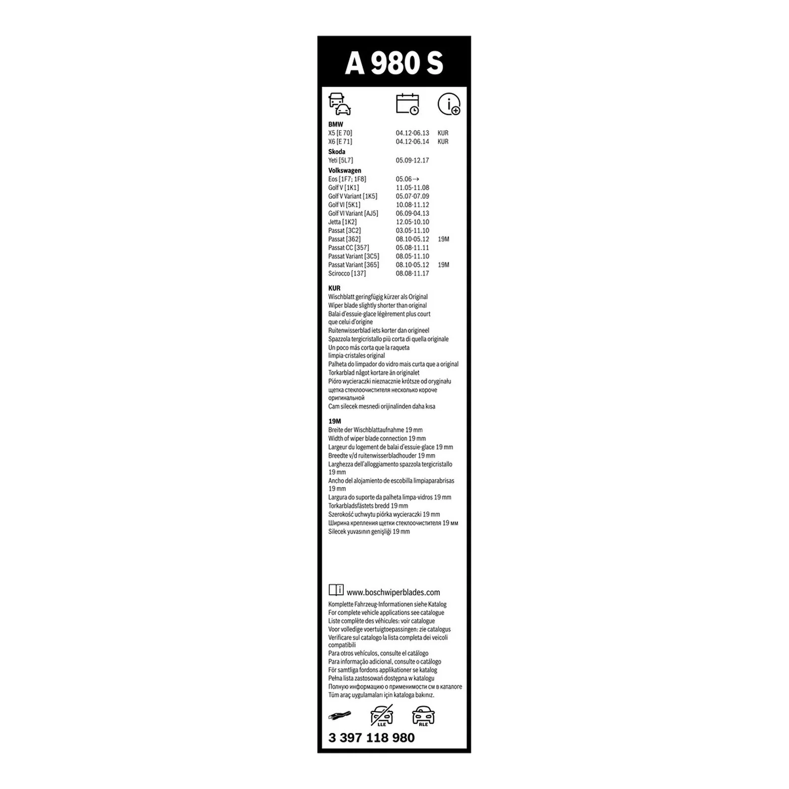 A980S Bosch Aerotwin Twin Pack - Image 3