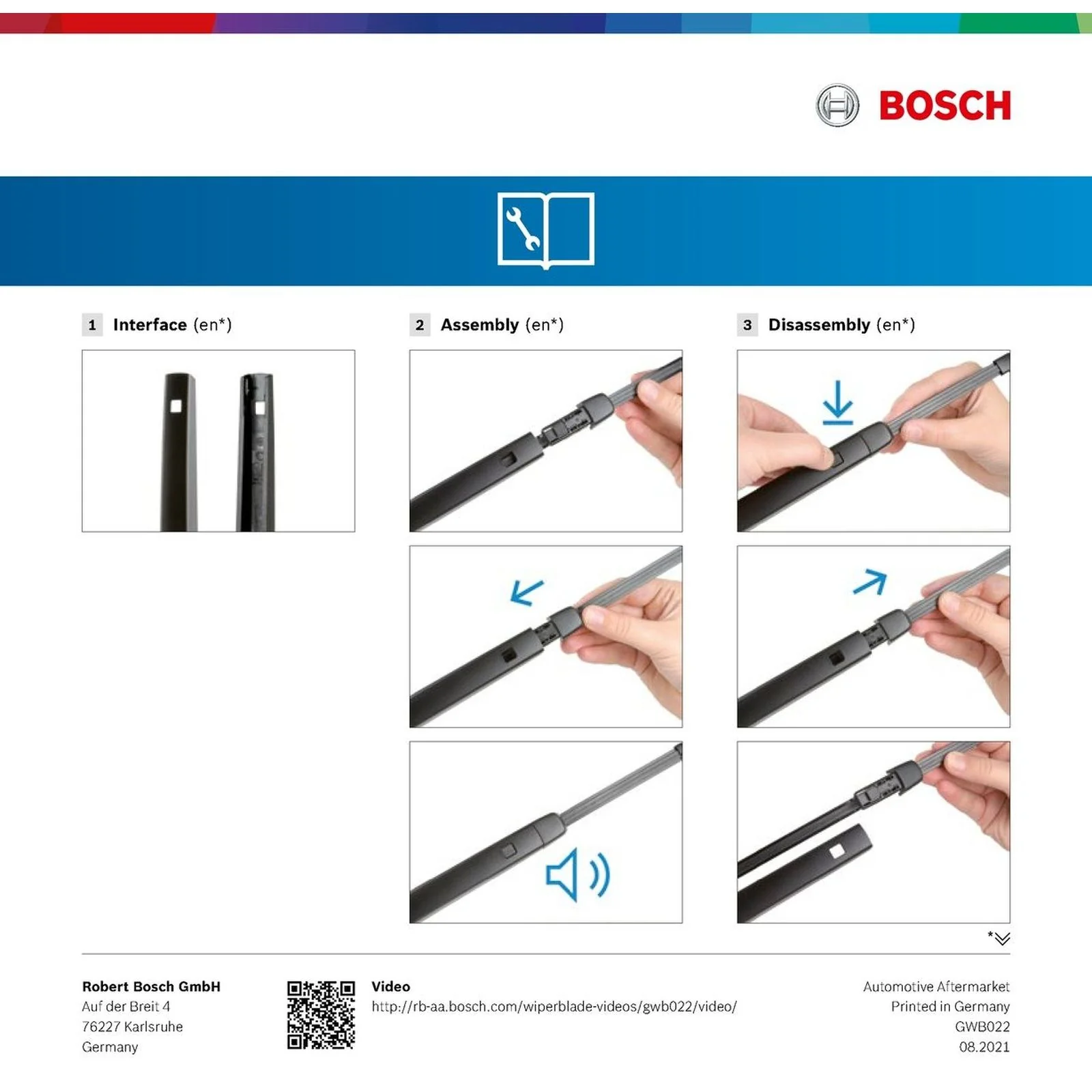 A251H Bosch Rear Screen Wiper A - Image 7