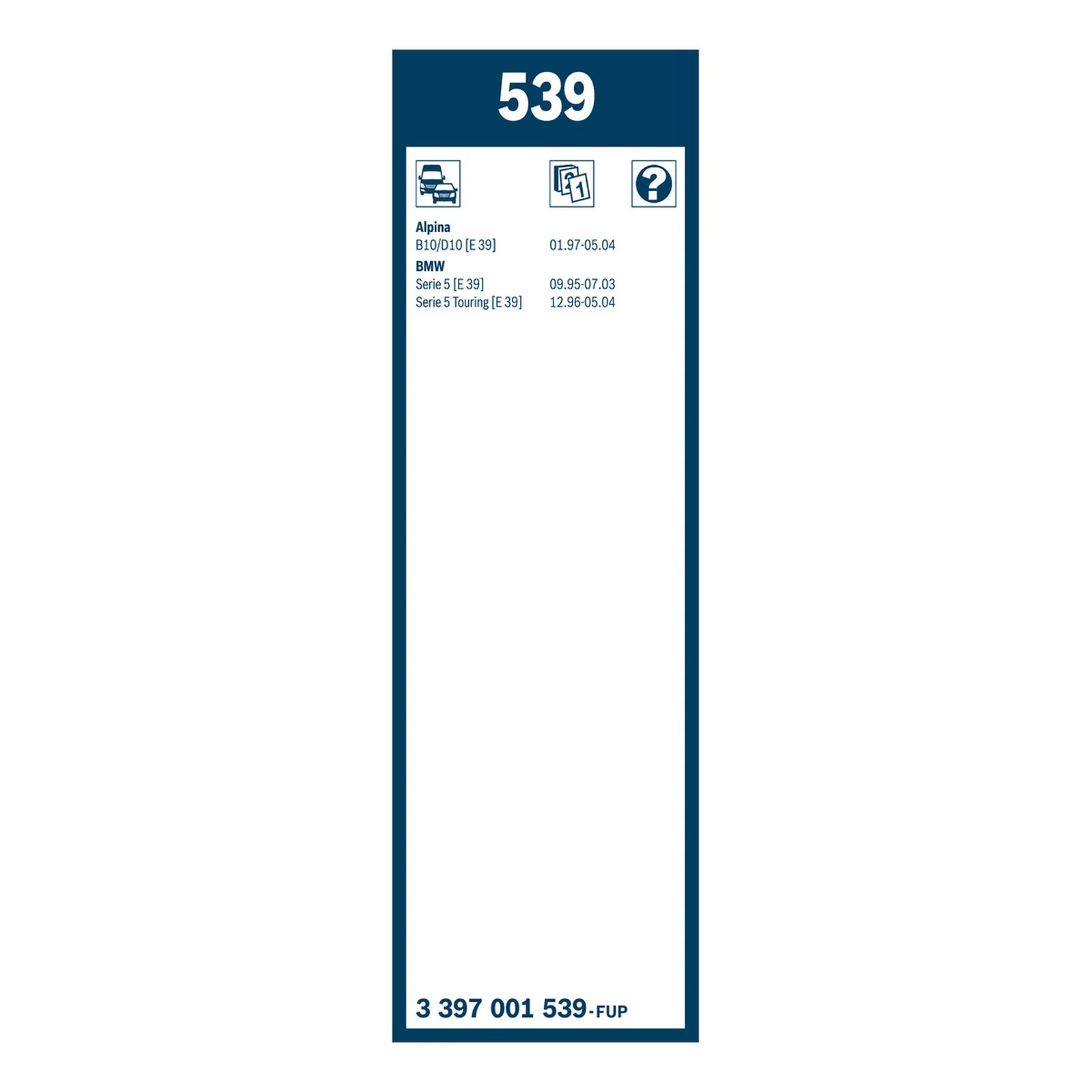 539 Bosch Twin - Specific Fit Twin Pack - Image 3