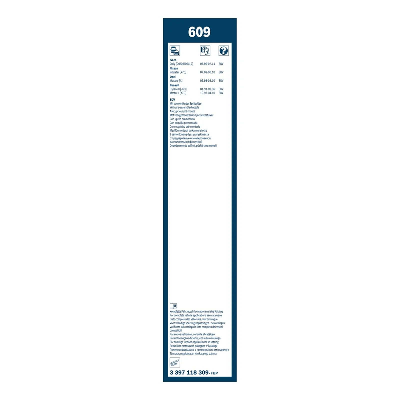609 Bosch Twin - Specific Fit Twin Pack - Image 3