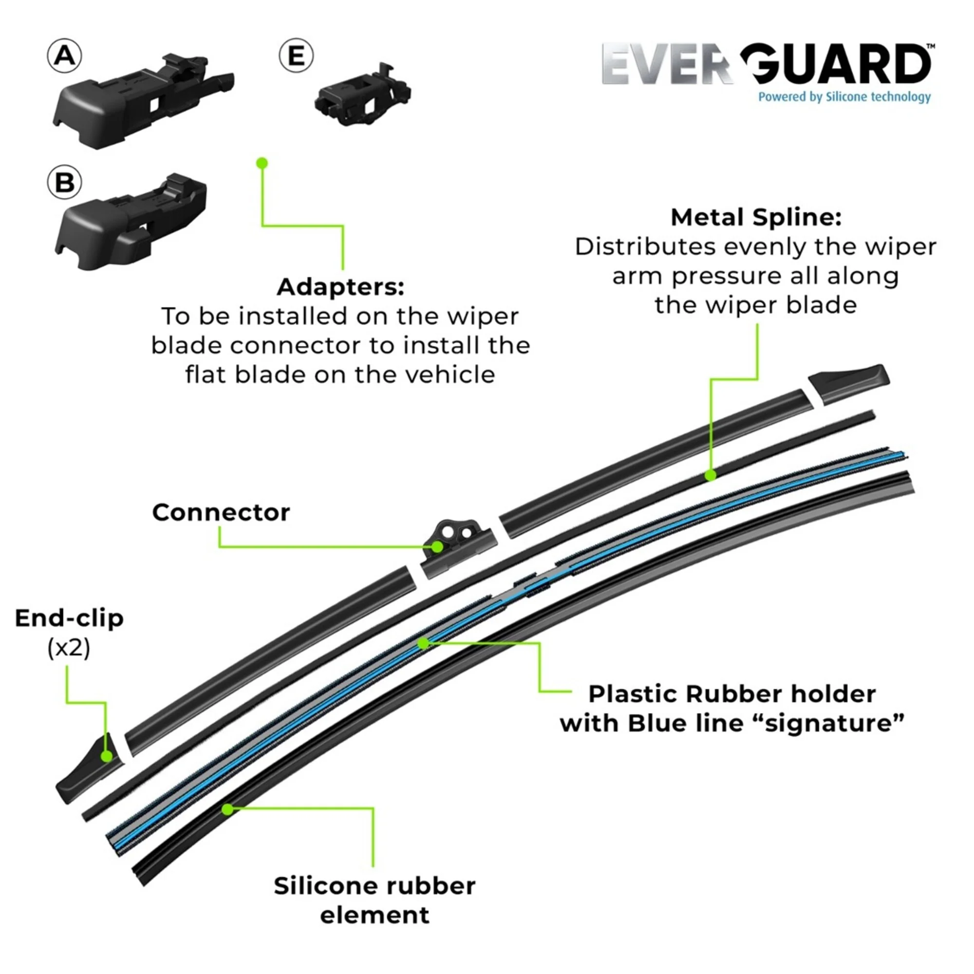 Valeo Everguard™ VSF50 - Silicone Wiper Blade - Image 3
